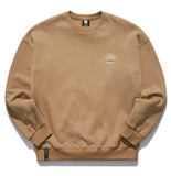 ティーダブリューエヌ(TWN)  GEOMETRY SWEAT SHIRT BEIGE STMT3300