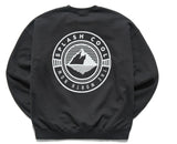 ティーダブリューエヌ(TWN)  ICEBERG PIGMENT SWEAT SHIRT BLACK STMT3295