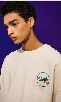 ティーダブリューエヌ(TWN)  BUILDERONE SWEAT SHIRT IVORY STMT3294