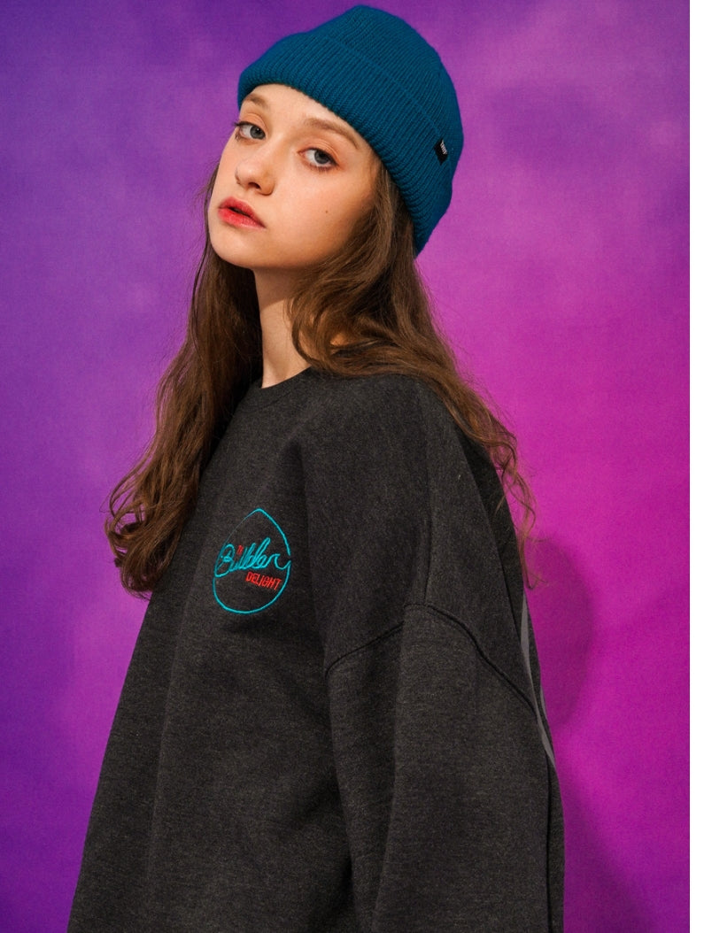 ティーダブリューエヌ(TWN)  BUILDERONE SWEAT SHIRT DEEP CHARCOAL STMT3294