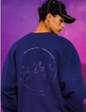 ティーダブリューエヌ(TWN)  BUILDERONE SWEAT SHIRT NAVY STMT3294