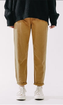 ダブルユーブイプロジェクト(WV PROJECT)  Plain Cotton Banding Pants Beige CJLP7432