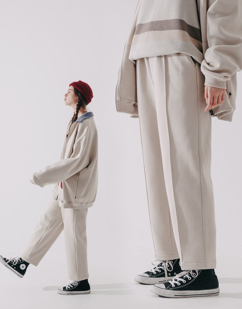 ダブルユーブイプロジェクト(WV PROJECT)  Brio Wide Banding Pants Light Beige MJLP7417