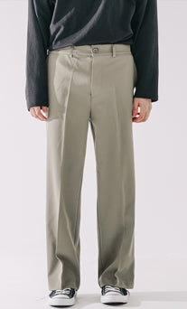 ダブルユーブイプロジェクト(WV PROJECT)  Pave Wide Slacks Khaki Brown CJLP7419