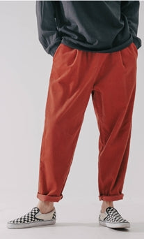 ダブルユーブイプロジェクト(WV PROJECT) Churos Corduroy Banding Pants Carat Brown CJLP7423