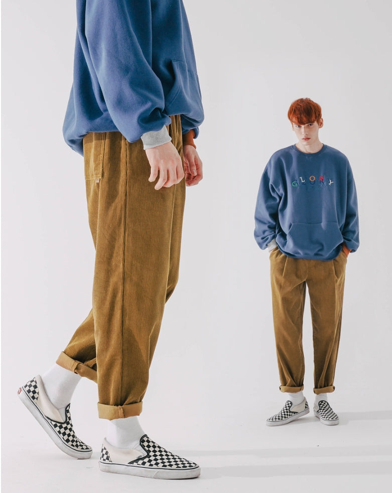 ダブルユーブイプロジェクト(WV PROJECT) Churos Corduroy Banding Pants Deep Beige CJLP7423