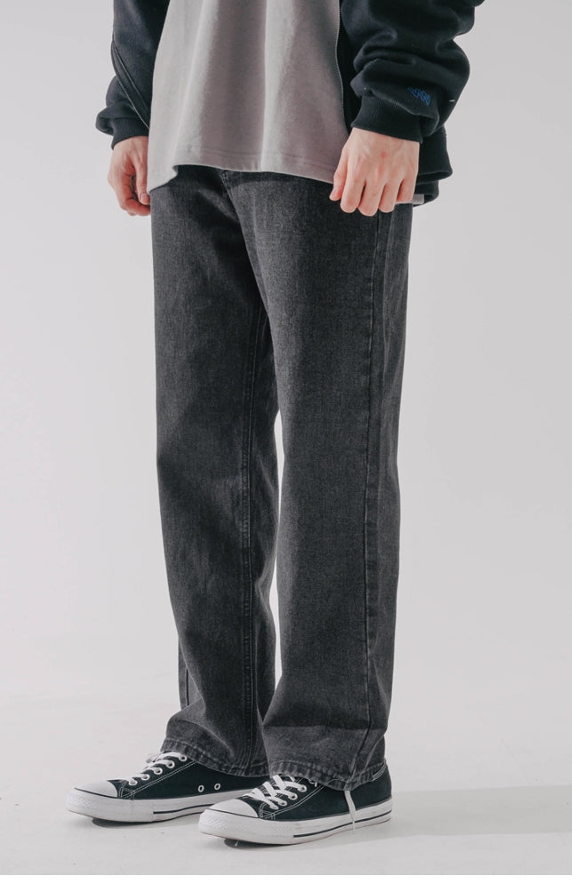 ダブルユーブイプロジェクト(WV PROJECT) Ending Black Denim Pants Black CJLP7422