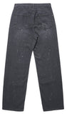 ダブルユーブイプロジェクト(WV PROJECT) Inky Sprinkle Wide Denim Pants Black CJLP7415