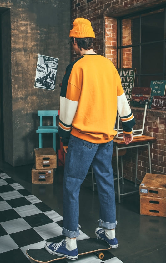 ダブルユーブイプロジェクト(WV PROJECT) VINS DENIM WIDE PANTS BLUE MJLP7060