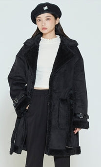 ロマンティッククラウン(ROMANTIC CROWN) LUMBER JACK MUSTANG COAT_BLACK
