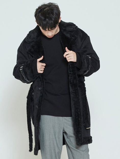 ロマンティッククラウン(ROMANTIC CROWN) LUMBER JACK MUSTANG COAT_BLACK