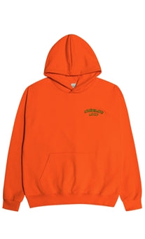 アクメドラビ(acme' de la vie)  TWO COLORS EMBROIDERY HOODIE ORANGE