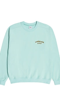 アクメドラビ(acme' de la vie)   TWO COLORS EMBROIDERY SWEAT SHIRT MINT