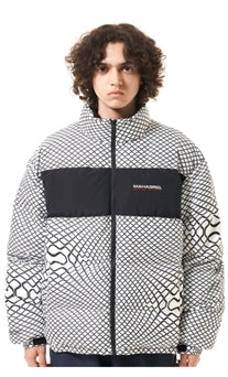 mahagrid (マハグリッド) HEAVY SOLARBALL PUFFER JACKET [WHITE]