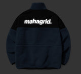 mahagrid (マハグリッド)  MIL HEAVY FLEECE JACKET [BLUE]