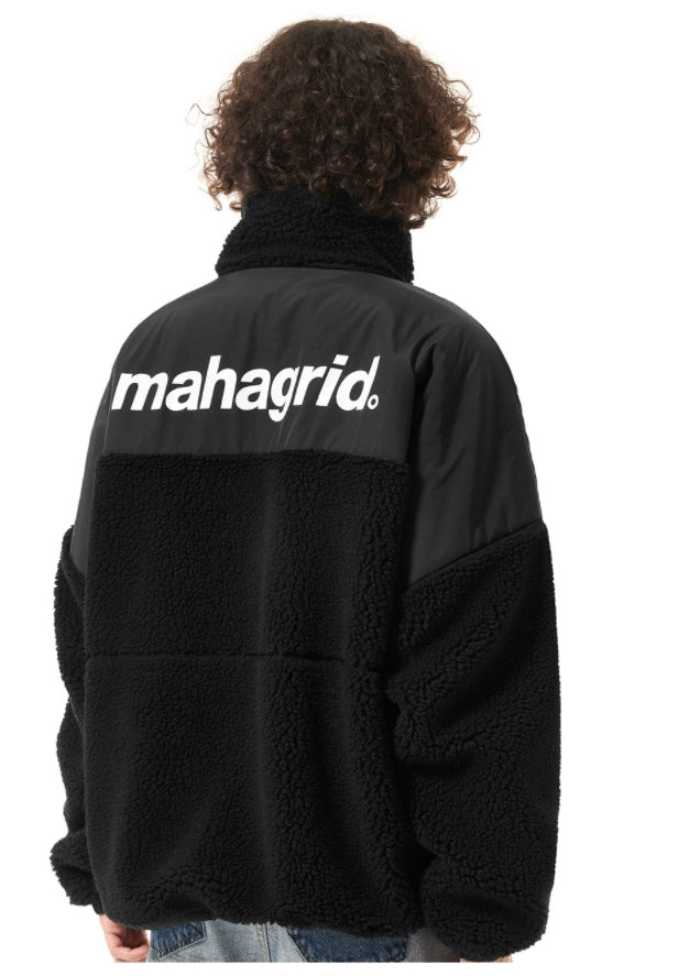 mahagrid (マハグリッド)   MIL HEAVY FLEECE JACKET [BLACK]