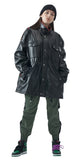 MMIC(エムエムアイシー) BLACK SOFT LEATHER PARKA W