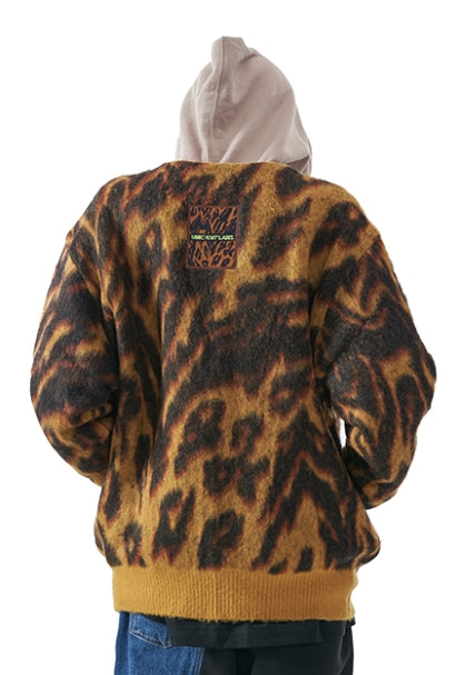 MMIC(エムエムアイシー) LEOPARD KNIT CARDIGAN MU