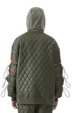 MMIC(エムエムアイシー) MULTI STRING QUILTED PULLOVER OL
