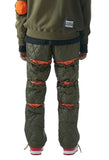MMIC(エムエムアイシー) MULTI STRING QUILTED PANTS OL