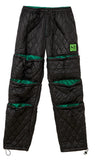 MMIC(エムエムアイシー) MULTI STRING QUILTED PANTS BK