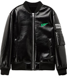 MMIC(エムエムアイシー) ENAMEL MOUTON BOMBER JACKET