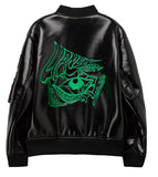 MMIC(エムエムアイシー) ENAMEL MOUTON BOMBER JACKET