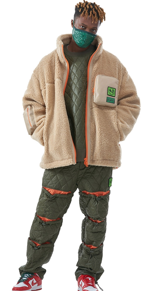 MMIC(エムエムアイシー) UTILITY BOA FLEECE JACKET BG