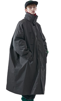 MMIC(エムエムアイシー) DETACHABLE LINING OVERFIT PARKA GY