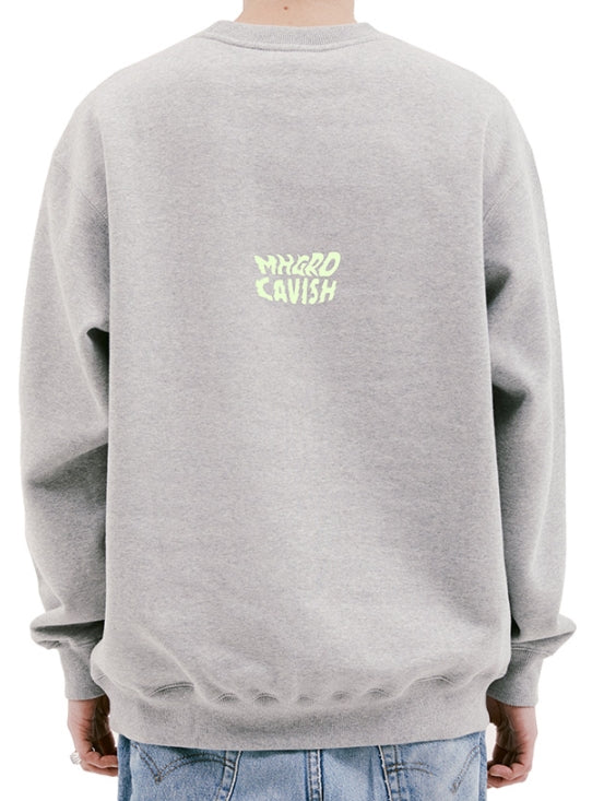 mahagrid (マハグリッド)  PUMPKIN SWEATSHIRT [GREY]