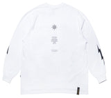 STIGMA(スティグマ) SIDE B OVERSIZED LONG SLEEVES T-SHIRTS WHITE