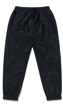 STIGMA(スティグマ)  KEIL ZIPPER JOGGER PANTS MARBLE BLACK