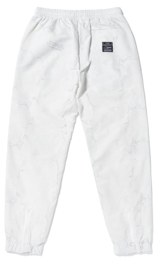 STIGMA(スティグマ)  KEIL ZIPPER JOGGER PANTS MARBLE WHITE