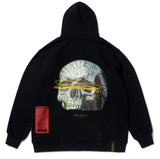 STIGMA(スティグマ) 20 SKULL OVERSIZED HEAVY SWEAT HOODIE BLACK