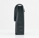 SSY(エスエスワイ) MINIMAL BAR SQUARE LEATHER BAG & CARDWALLET BLACK