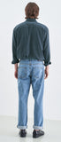 SSY(エスエスワイ)                                    SUPREME TOUCH RELAXED FIT SHIRT BLUE CHARCOAL