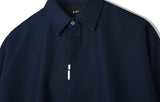 SSY(エスエスワイ) VERTICAL TIP BASIC SHIRT RELAXED FIT NAVY