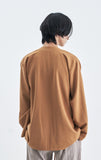 SSY(エスエスワイ)  MINIMAL BAR HANTEN SHIRT CARDIGAN BEIGE