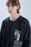 KND(ケイエンド) DUST TSPT GRAPHIC SWEAT SHIRT-K