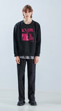 KND(ケイエンド) MARK RENTON GRAPHIC SWEAT SHIRT-K