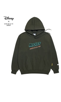 アクメドラビ(acme' de la vie)  [DISNEY X ADLV] SKULL HOODIE KHAKI (EPIC MICKEY)