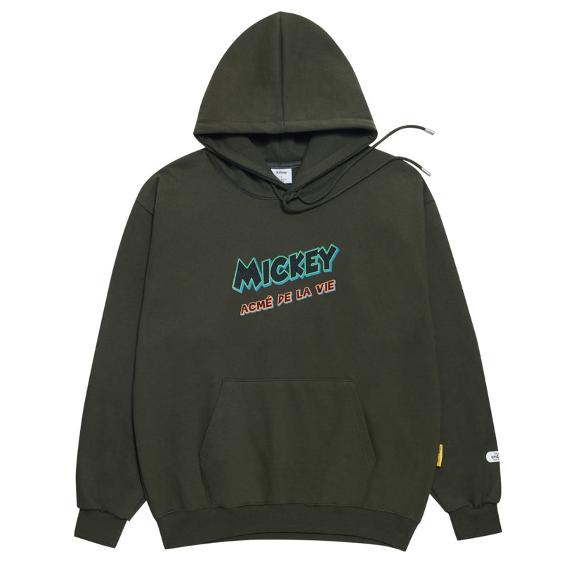 アクメドラビ(acme' de la vie)  [DISNEY X ADLV] SKULL HOODIE KHAKI (EPIC MICKEY)
