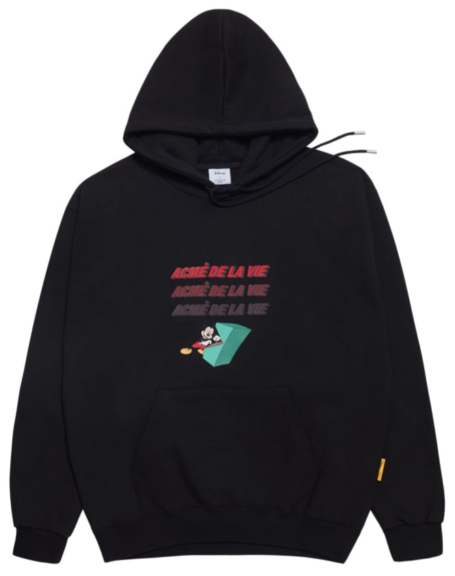 アクメドラビ(acme' de la vie)  [DISNEY X ADLV] POWER UP GAME HOODIE BLACK