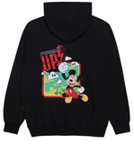 アクメドラビ(acme' de la vie)  [DISNEY X ADLV] POWER UP GAME HOODIE BLACK