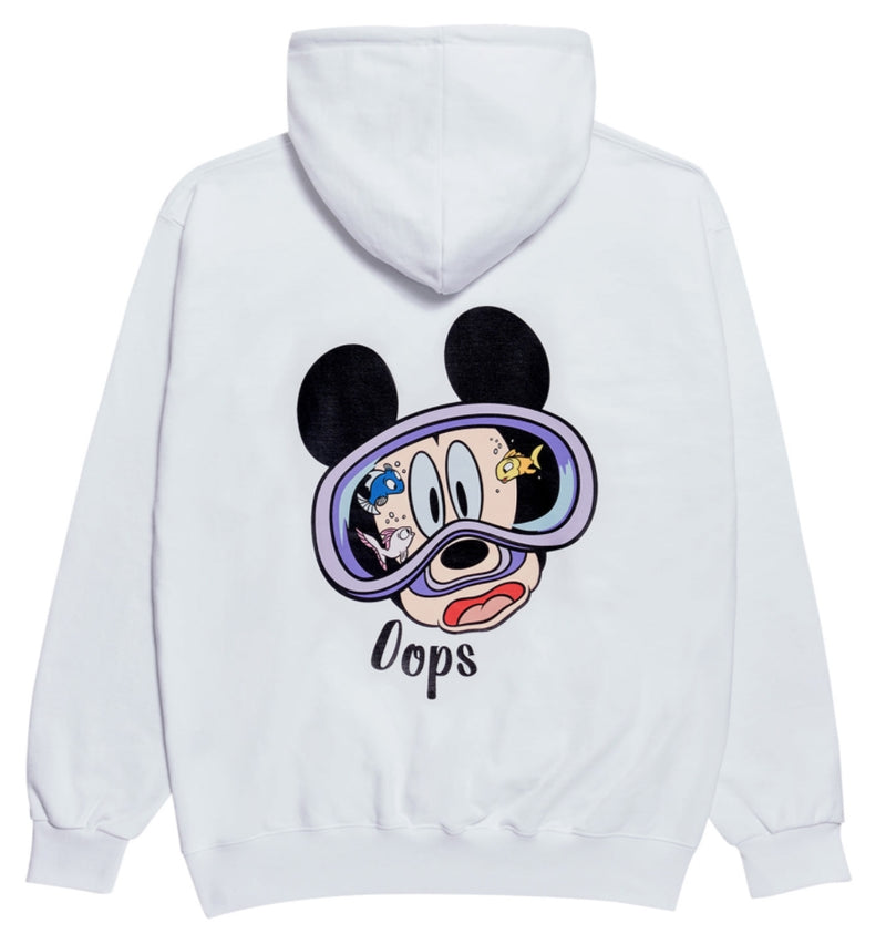 アクメドラビ(acme' de la vie)  [DISNEY X ADLV] AQUA HOODIE WHITE