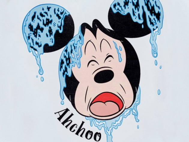 アクメドラビ(acme' de la vie)  [DISNEY X ADLV] AHCHOO HOODIE WHITE