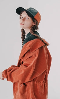 ダブルユーブイプロジェクト(WV PROJECT)  Cookie Dough Corduroy Fishtail Jacket Carat Brown CJOT7424