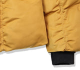 オーワイ(OY) LOGO SHIRRING PADDING- MUSTARD