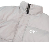 オーワイ(OY) LOGO SHIRRING PADDING- GREY