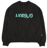 アジョバイアジョ（AJOBYAJO) Oversized Logo Sweatshirt [Black]